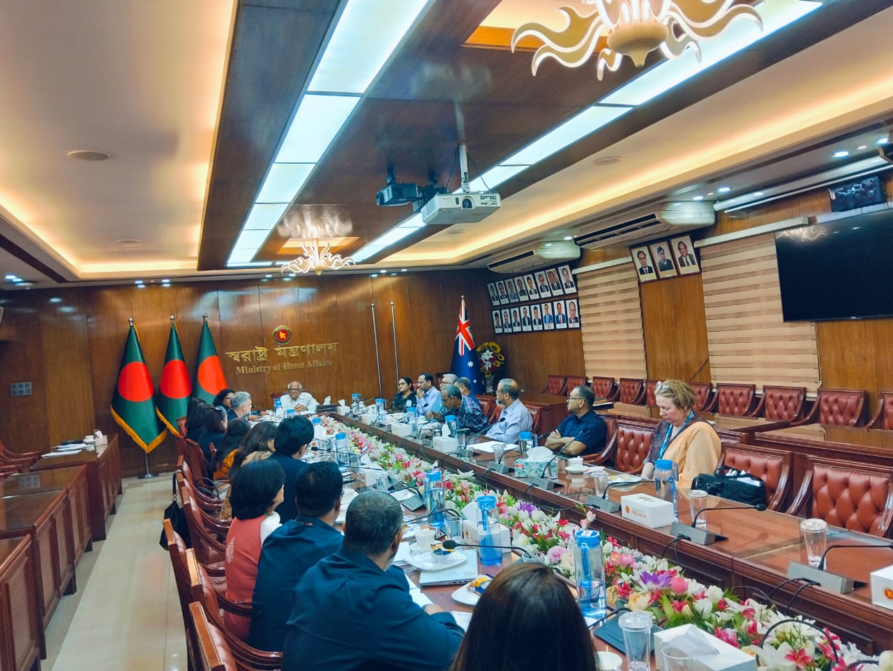 ইউএনডিপি প্রতিনিধিদের সঙ্গে বৈঠক