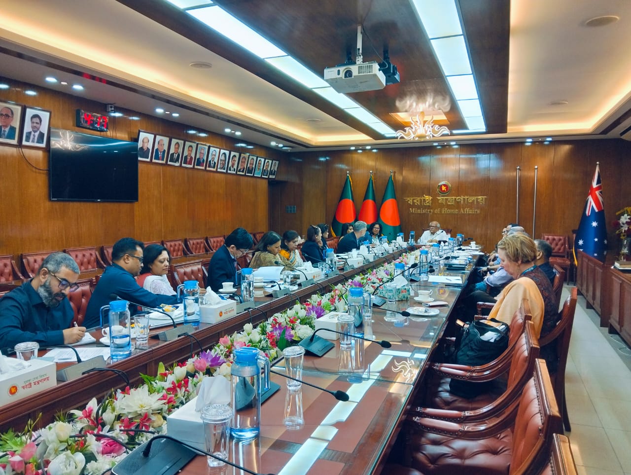 ইউএনডিপি প্রতিনিধিদের সঙ্গে বৈঠক