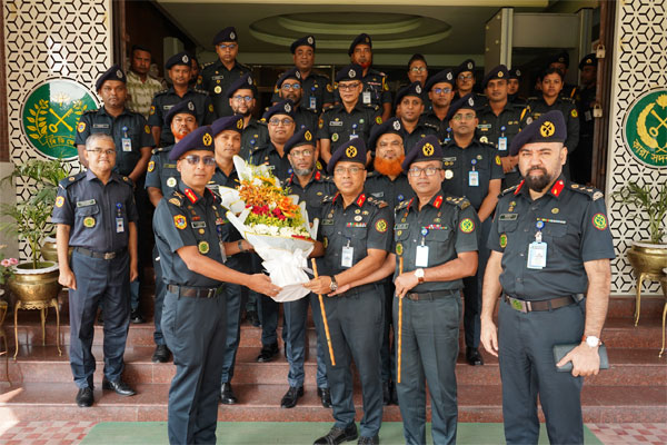 নতুন কারা মহাপরিদর্শকের যোগদান।