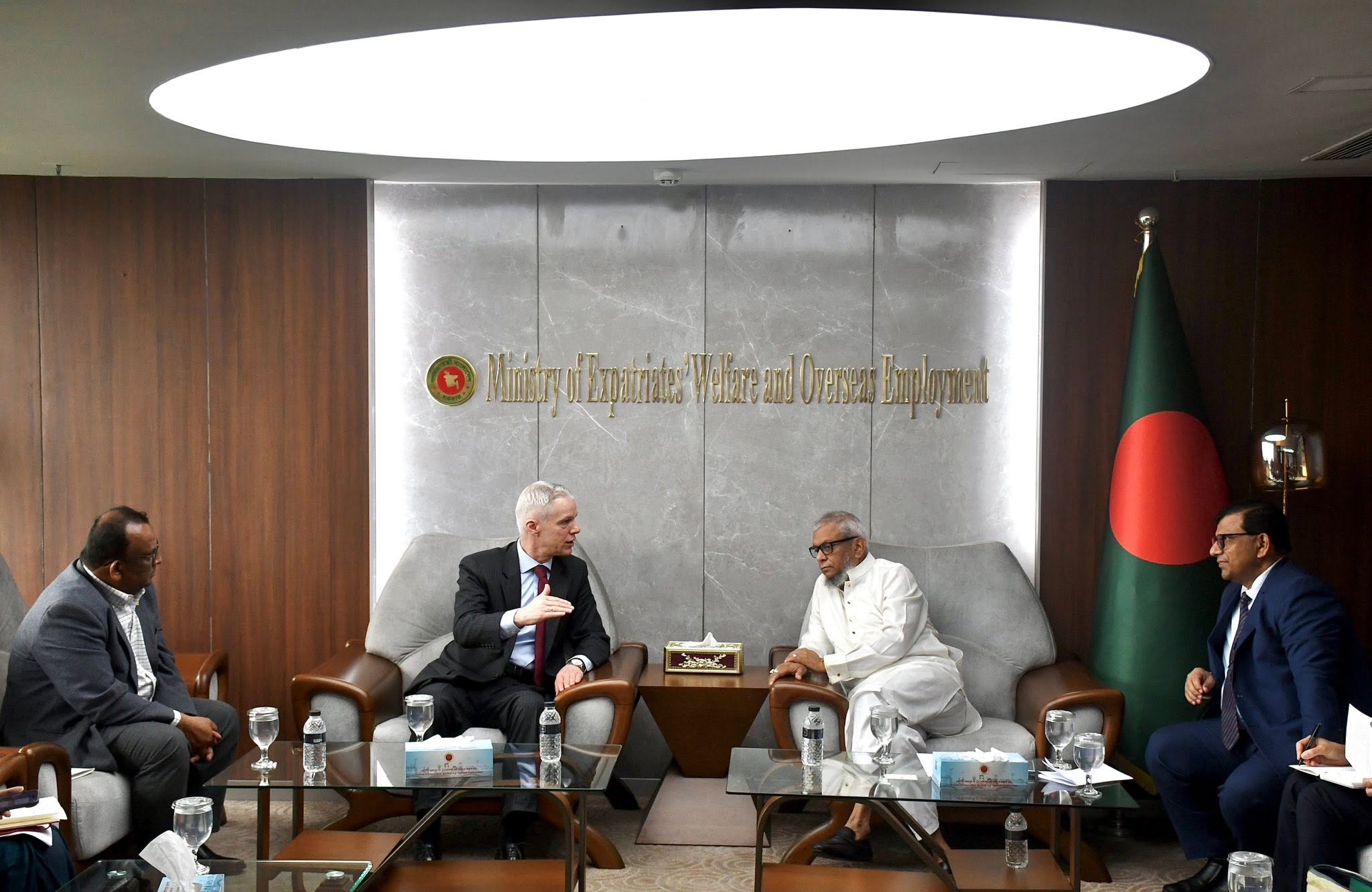 34. Switzerland will work to make Bangladeshi manpower skilled: Swiss Ambassador assures in meeting with Expatriate Welfare Minister
