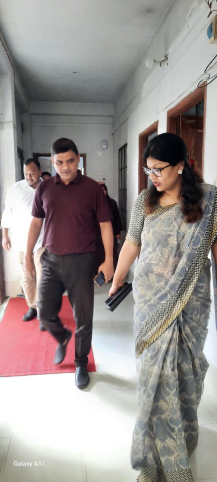 UNO মহোদয় কর্তৃক শাখা পরিদর্শন।