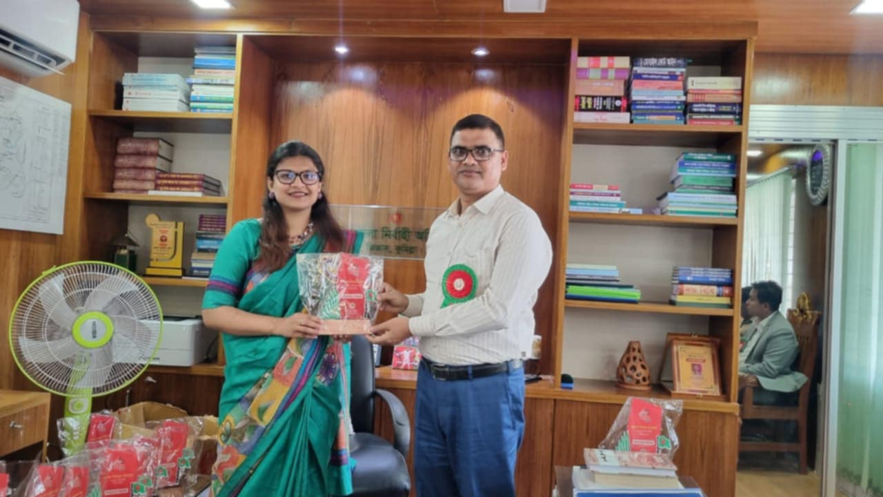 বিএম এর স্বাধিনতা দিবস-২০২৫ এর পুরস্কার গ্রহন।