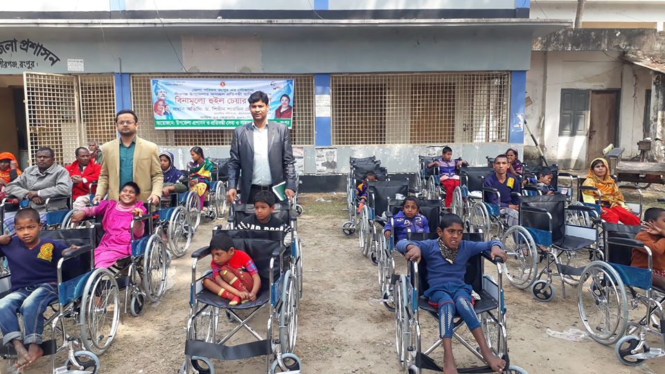 Wheel Chair distribution 