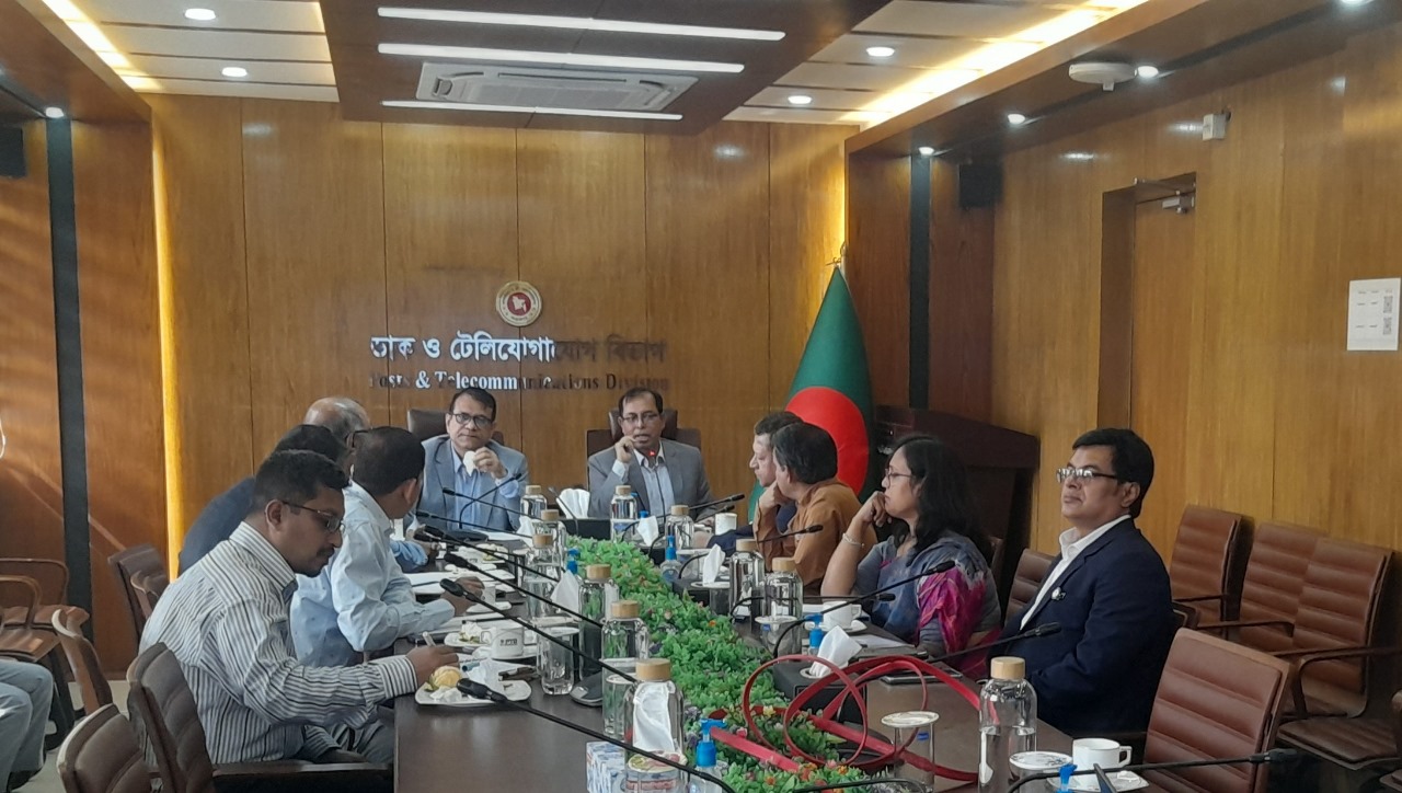 টেলিফোন শিল্প সংস্থা(টেশিস)-এর জায়গা সংক্রান্ত বিষয়ে ডাক ও টেলিযোগাযোগ বিভাগ এবং যুব ও ক্রীড়া মন্ত্রণালয়ের আন্তঃমন্ত্রণালয় সভা (১৮-১১-২০২৪ খ্রিঃ