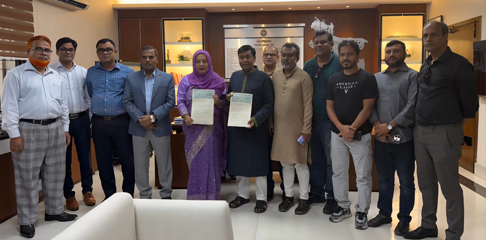 নাট্য নির্মাতাদের সংগঠন 'ডিরেক্টর গিল্ড' এর সাথে বাংলাদেশ রেলওয়ে এর সমঝোতা স্মারক অনুষ্ঠান