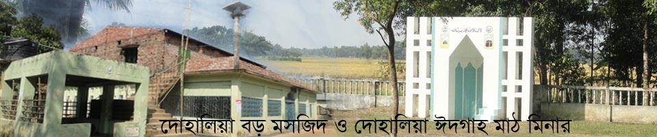 দোহালিয়া জামে মসজিদ ও দোহালিয়া ঈদগাহ মাঠ