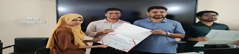 সার্টিফিকেট বিতরণ