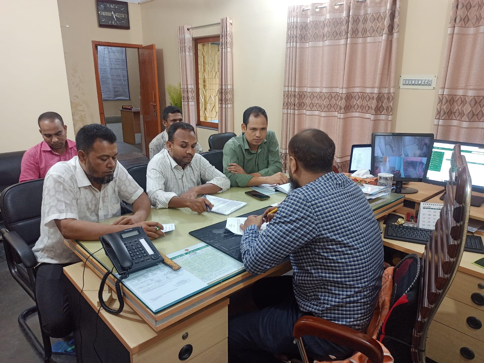 ৪র্থ ত্রৈমাসিক নৈতিকতা কমিটির সভা ২০২৩-২০২৪