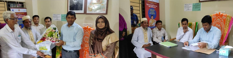 মাননীয় জেলা প্রশাসক মহোদয় ইউনিয়ন পরিষদ পরিদর্শন করেন।
