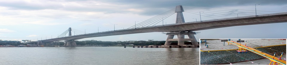 পায়রা সেতু ভৌত মডেল