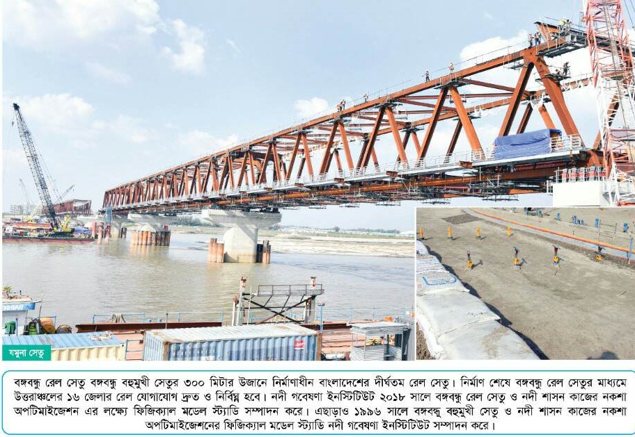 যমুনা রেল সেতু ভৌত মডেল