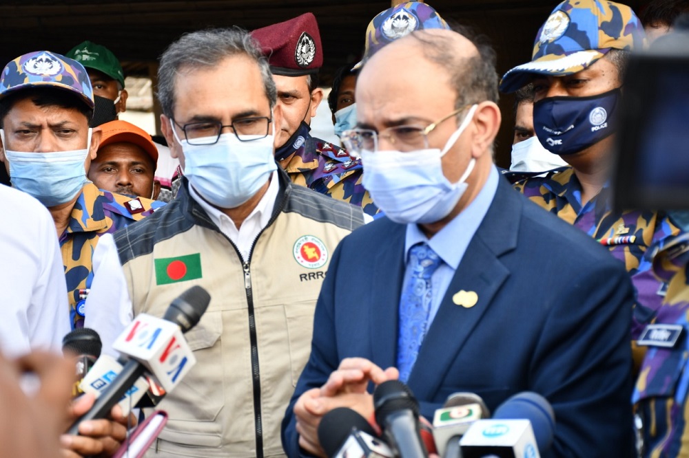 Briefing H.E. Yopussef Aldobaey, Assitant Secretary General of Organization of Islamic Cooperation