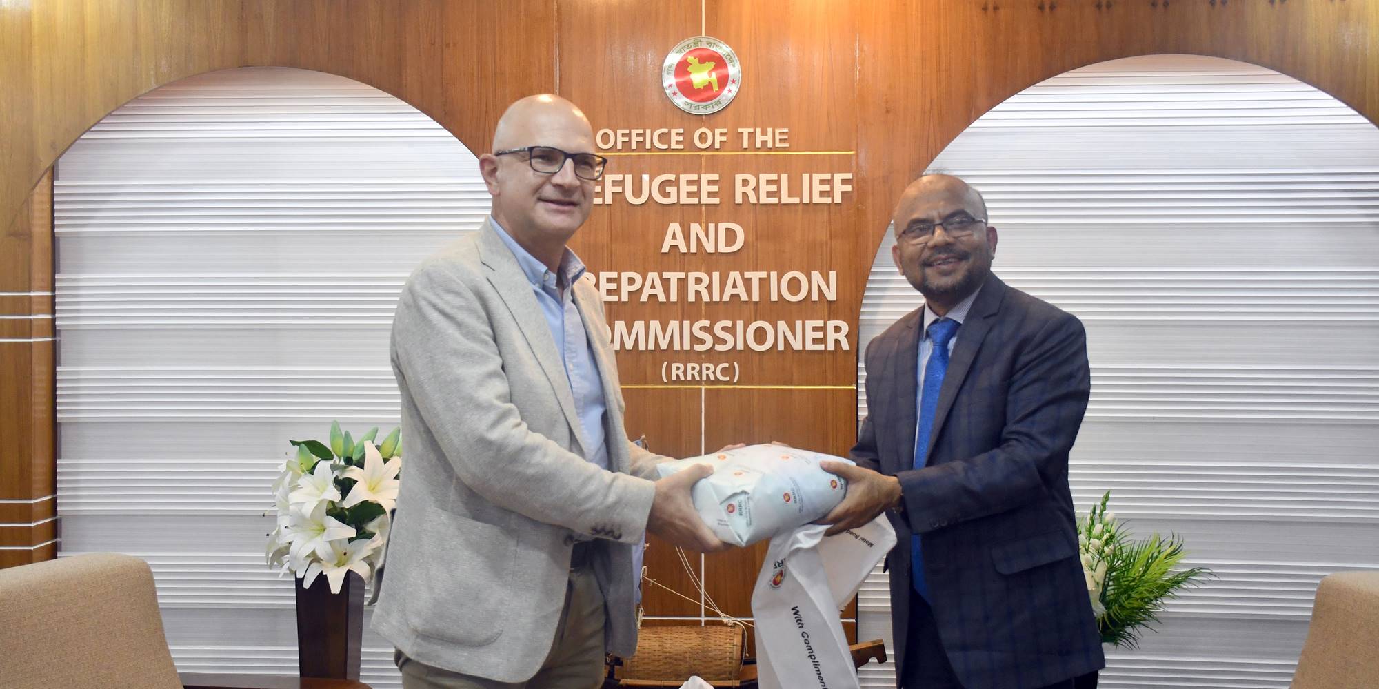 Meeting with H.E. Mustafa Osman Turan, Turkish Ambassador to Bangladesh at RRRC Office
