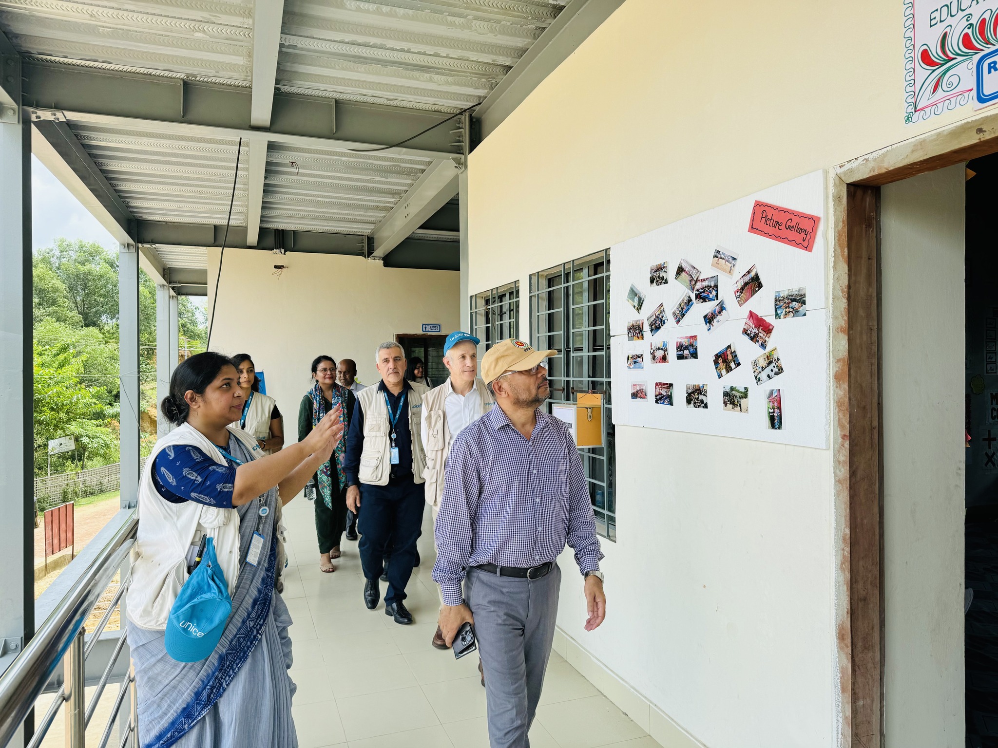 Inauguration Ceremony of Education Resource Centre at Rohingya Camp 04 Ext., Ukhiya, Cox's Bazar.