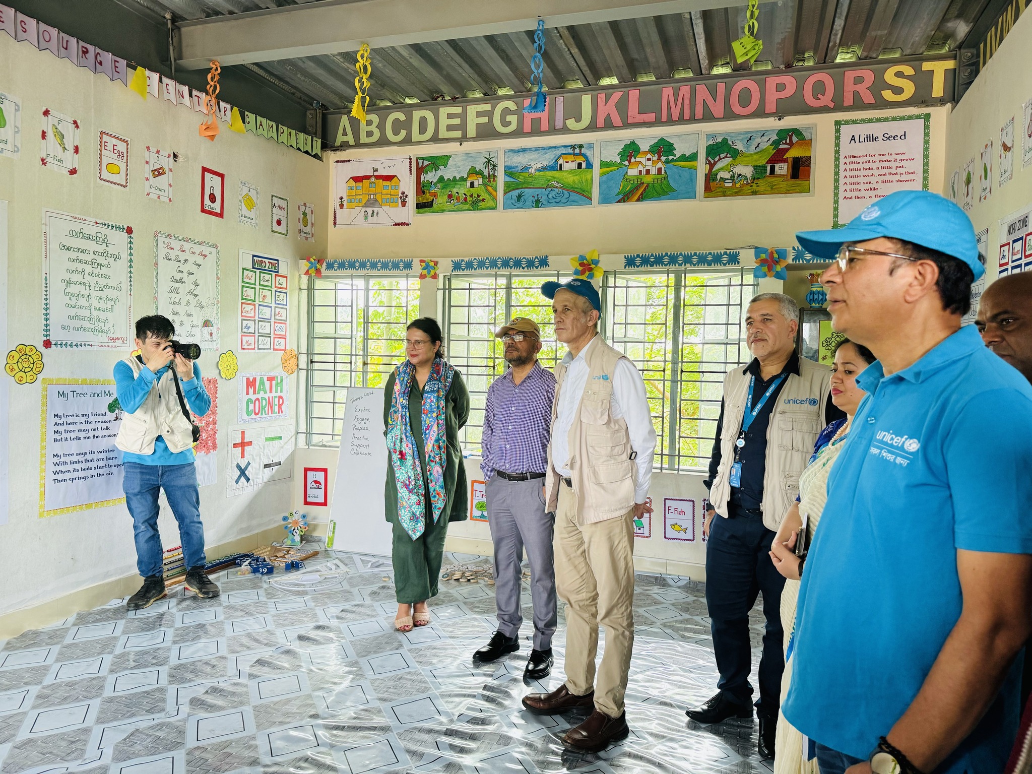 Inauguration Ceremony of Education Resource Centre at Rohingya Camp 04 Ext., Ukhiya, Cox's Bazar.