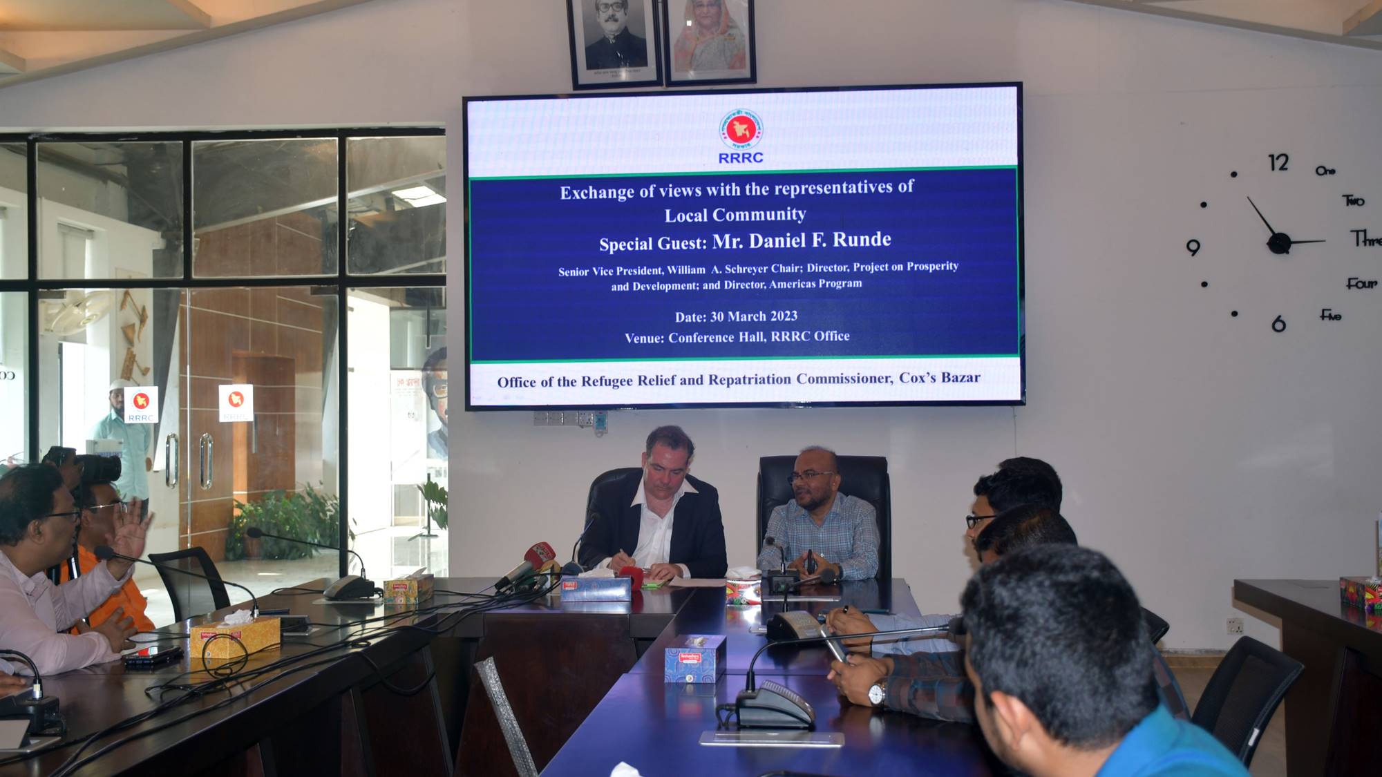 Meeting with Mr. Daniel F. Runde, Senior Vice President; William A. Schreyer Chair, Director, Project on Prosperity and Development; and Director, Americas Program and Local Community