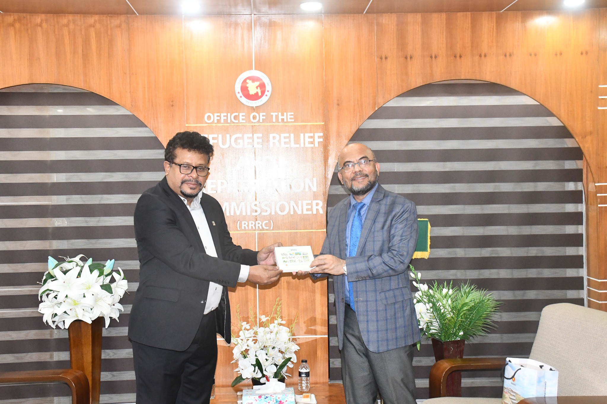 Meeting with Mr. Md. Saidur Rahman Khan, Secretary, MoDMR