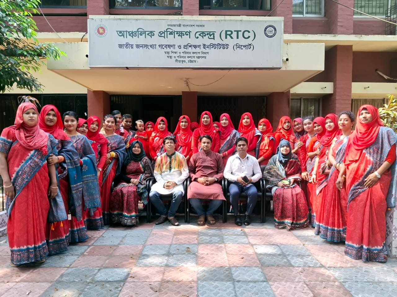 FWA মৌলিক প্রশিক্ষণের প্রশিক্ষণার্থীদের নববর্ষ উদযাপন