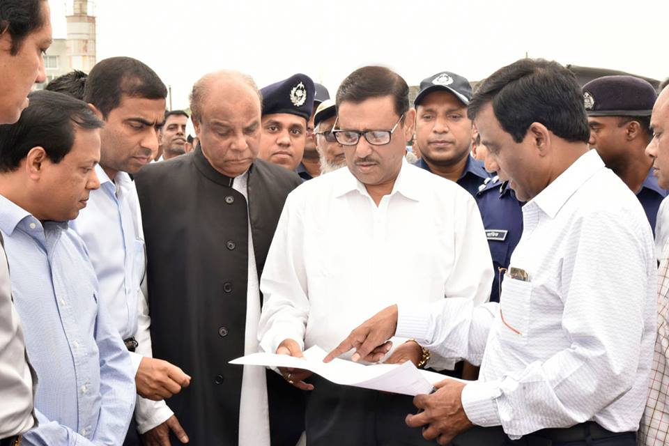 সড়ক পরিবহন ও সেতু মন্ত্রণালয়ের মাননীয় মন্ত্রী জনাব ওবায়দুল কাদের, এমপি ১৯ মে ২০১৮ তারিখ কালিয়াকৈর ঈদ প্রস্তুতি সভা করেন।