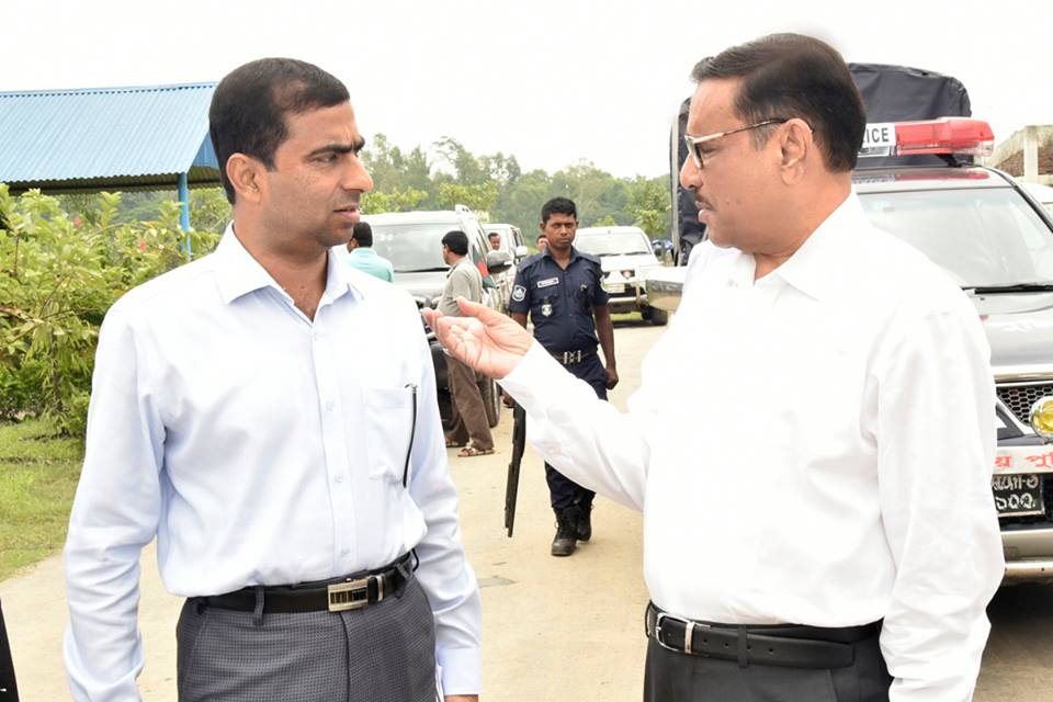 সড়ক পরিবহন ও সেতু মন্ত্রণালয়ের মাননীয় মন্ত্রী জনাব ওবায়দুল কাদের, এমপি ১৯ মে ২০১৮ তারিখ কালিয়াকৈর ঈদ প্রস্তুতি সভা করেন।