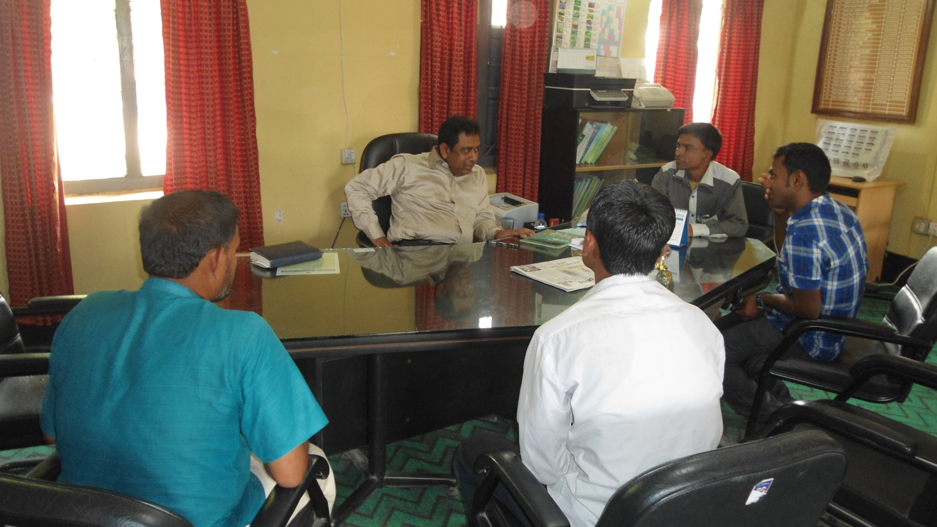 ইউএনও জনাব এম শফি কামাল স্যারের সাথে উপজেলার উদ্যোক্তাগন