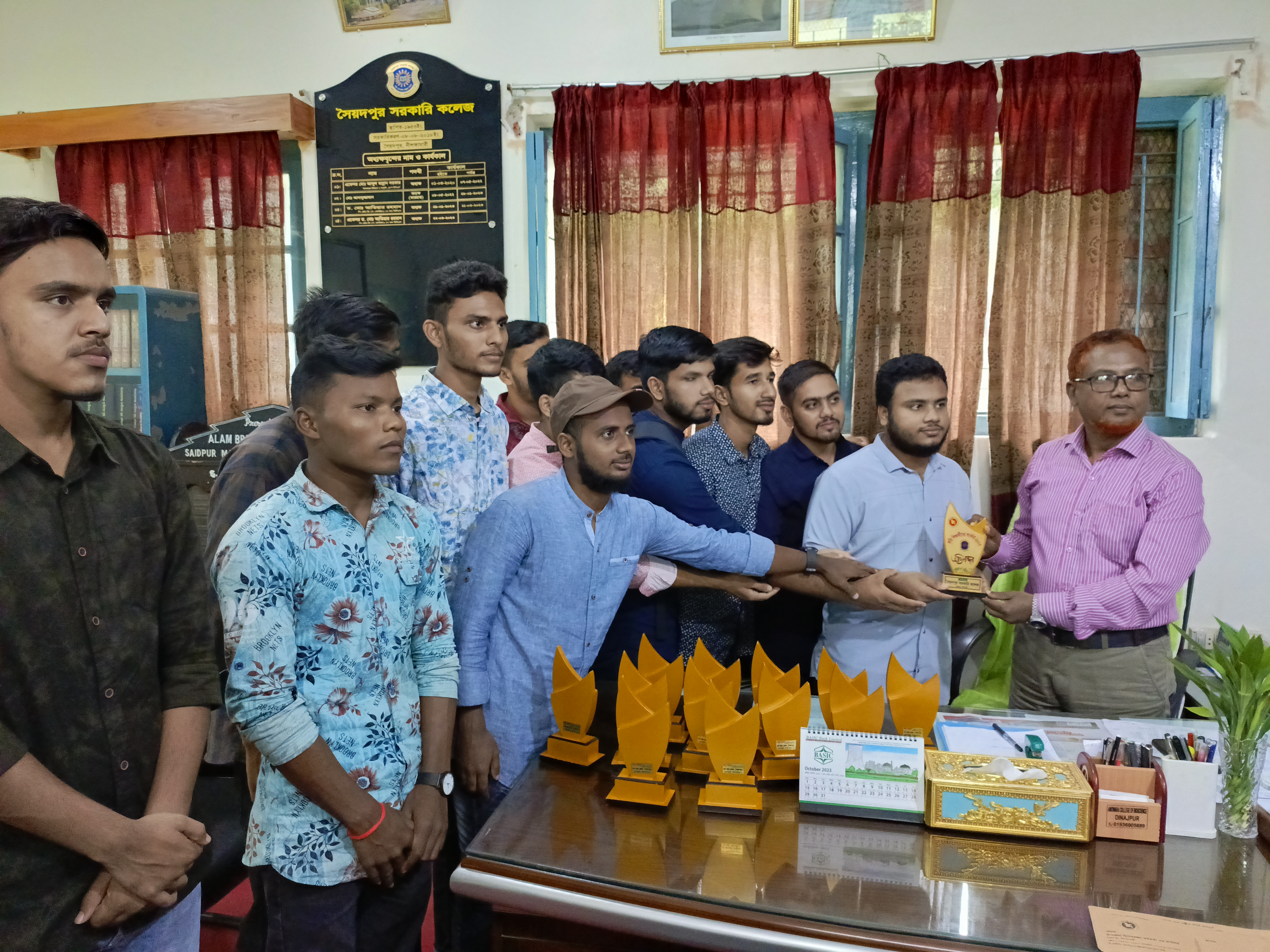 সাবেক মেধাবী ছাত্র-ছাত্রীদের সংবর্ধনা অনুষ্ঠান-2023