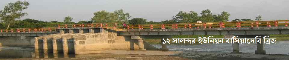 ১২নং সালন্দর বাসিয়া দেবী ব্রিজ