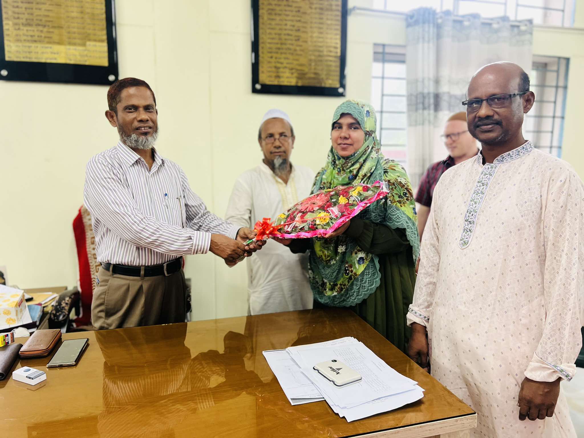 মোঃ শফিকুল ইসলাম (ভারপ্রাপ্ত প্রধান শিক্ষক) হিসেবে যোগদান