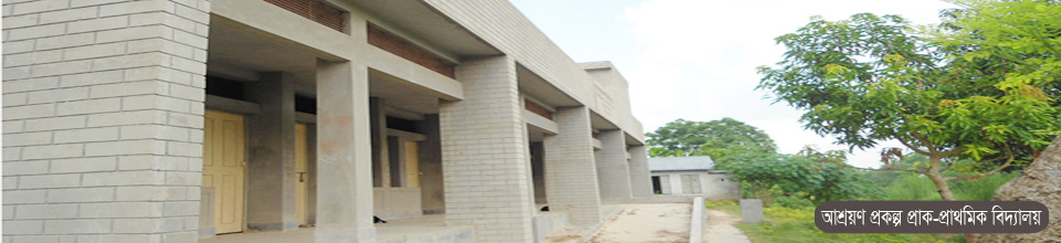 আশ্রয়ণ প্রকল্পের আওতায় নির্মিত প্রাক-প্রাথমিক বিদ্যালয়, সরিষা।