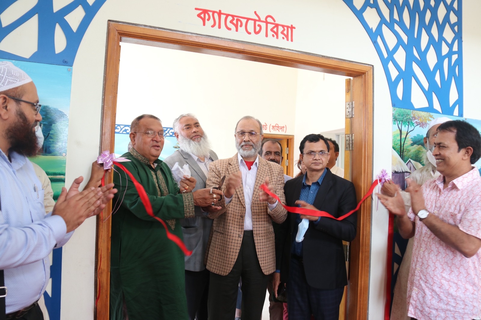 কলেজ ক্যাফেটেরিয়া উদ্বোধন ২০.২.২৩