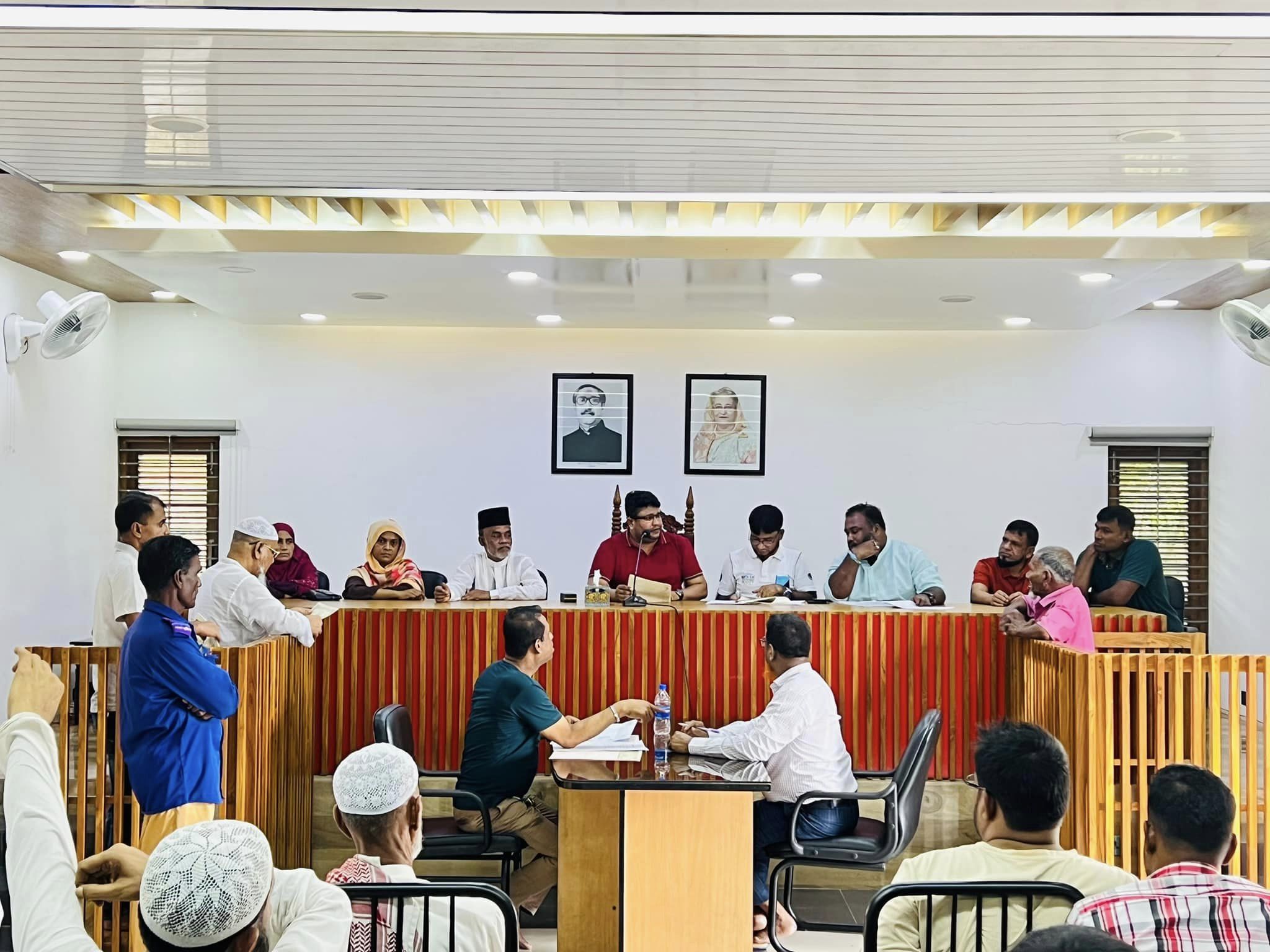 ০৪/০৯/২০২৩ ইং গ্রাম আদালত চলাকালীন