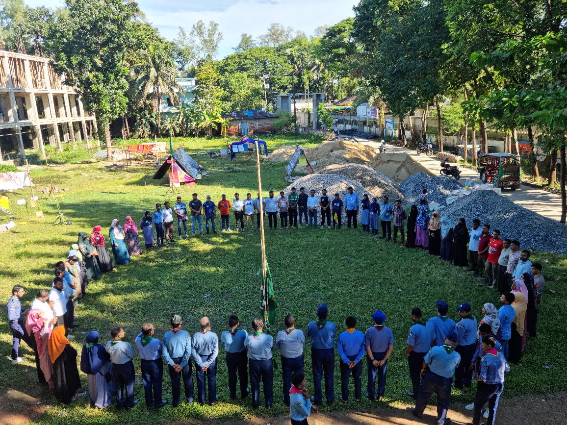 ২১০তম কাব স্কাউট ও ১০০তম স্কাউট বেসিক কোর্স