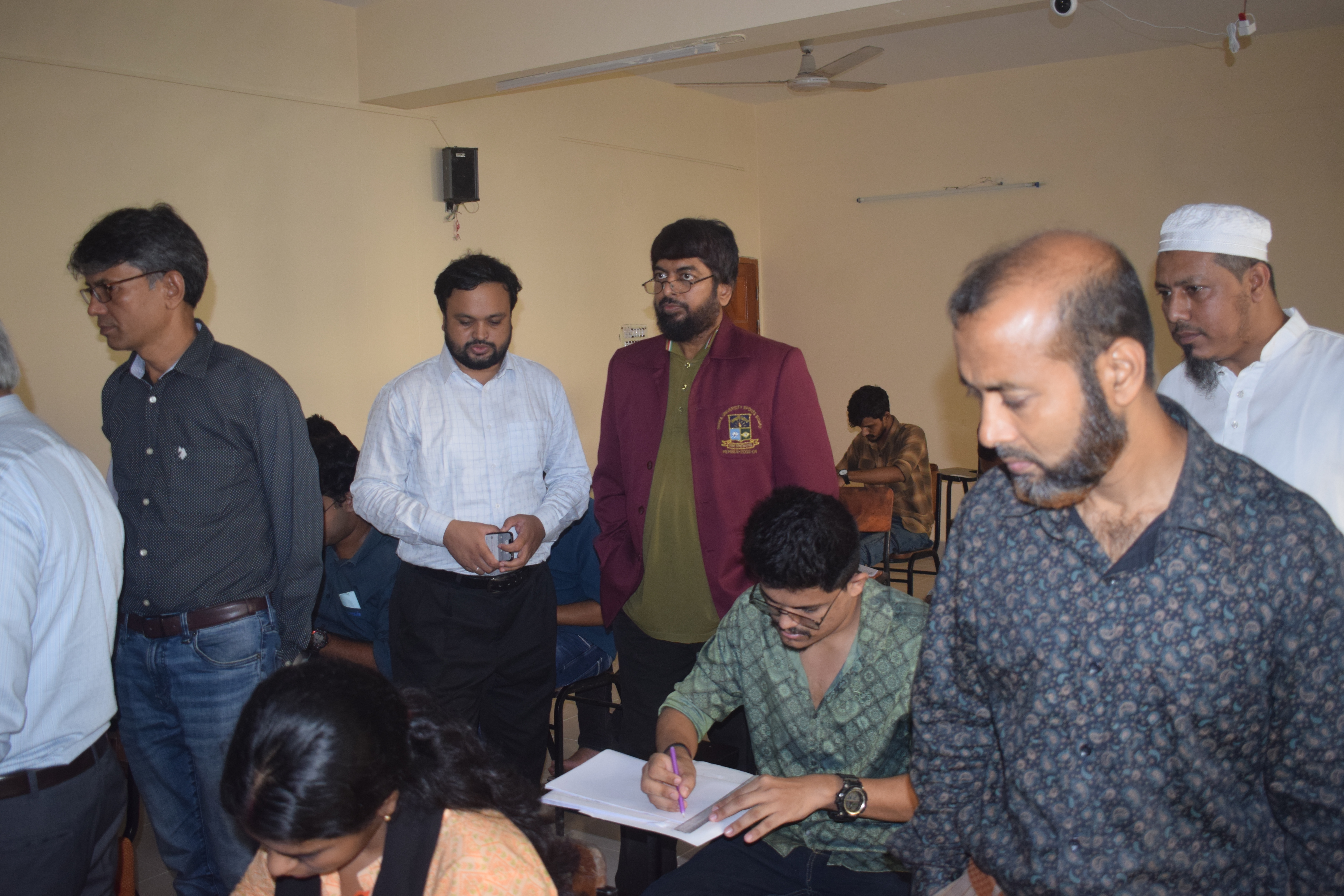 বি.এসসি. (ইঞ্জিঃ) ১ম বর্ষ ১ম সেমিস্টার ভর্তি পরীক্ষা ২০২৪ চলাকালীন পরীক্ষাকেন্দ্র পরিদর্শন