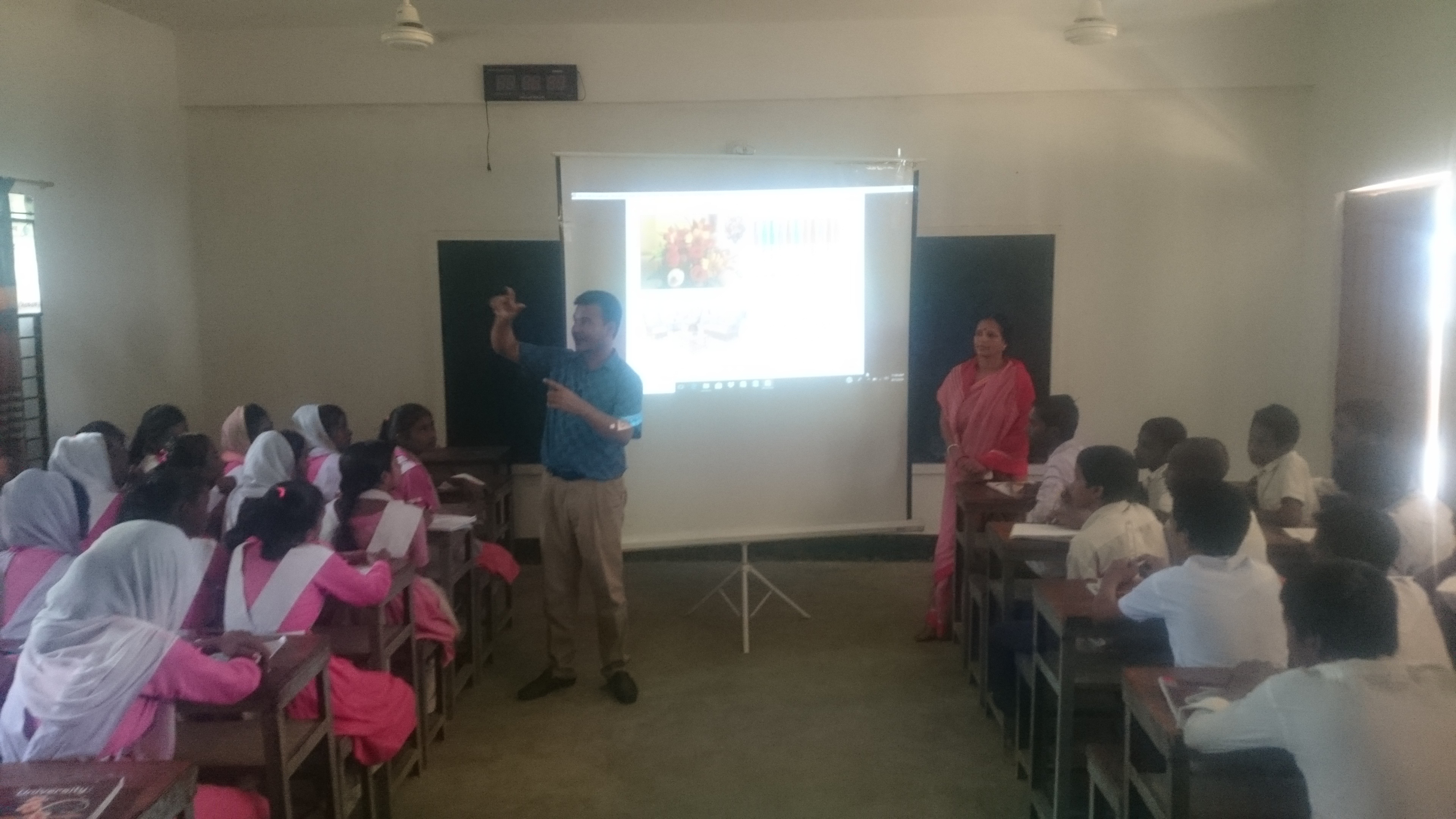 বিষামনি উচ্চ বিদ্যালয় পরিদর্শন