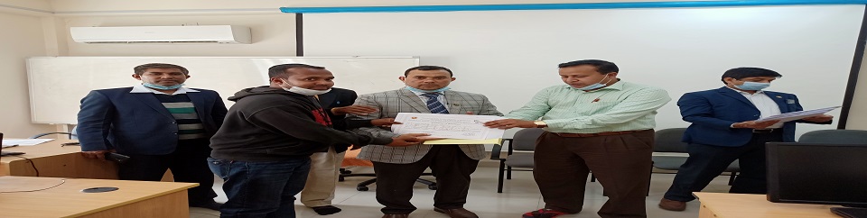 ICT প্রশিক্ষনের সনদপত্র প্রদান -২০২১