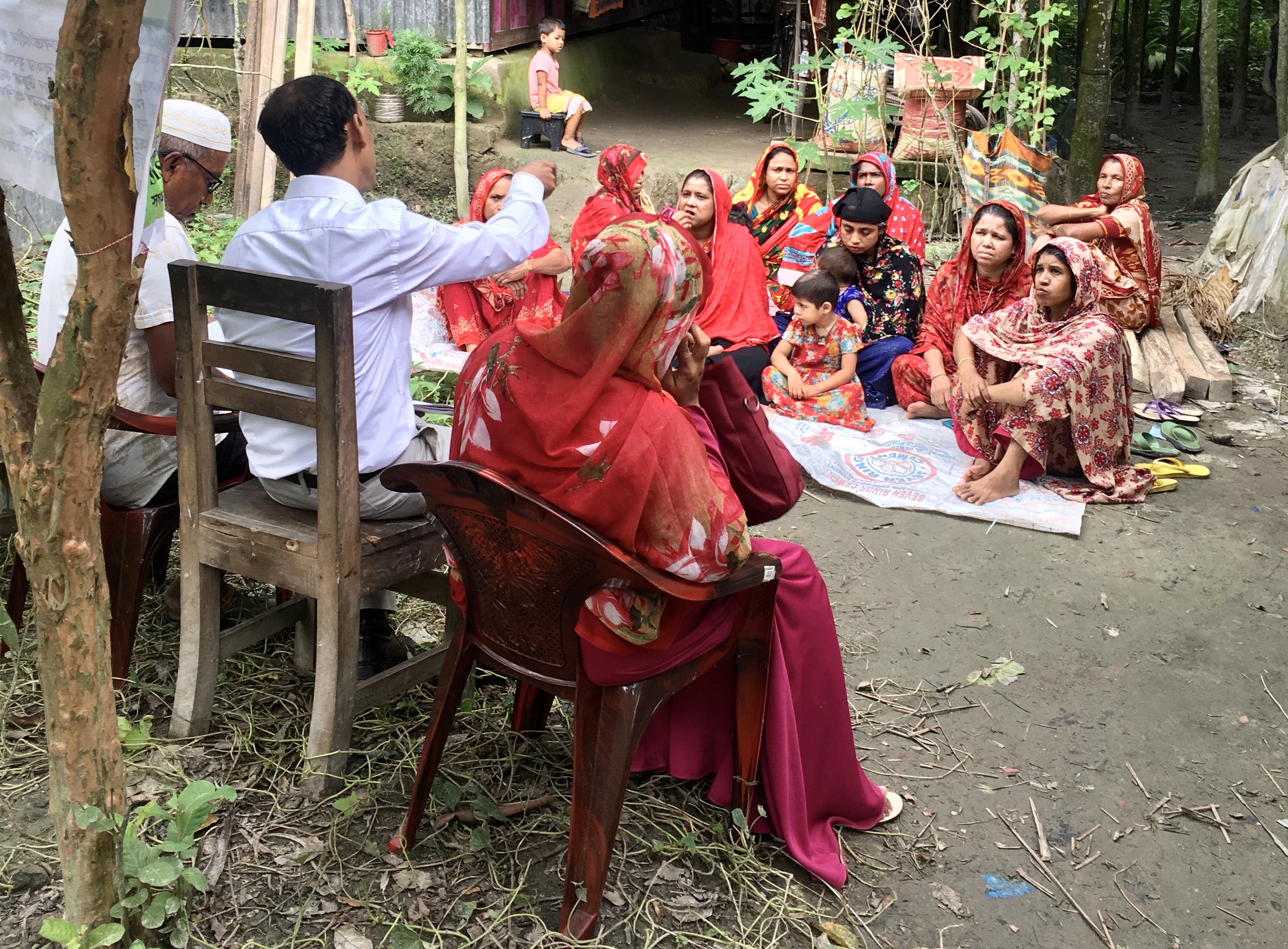 women farmers somittee metting 2022 Laukati Union.Patuakhali sadar