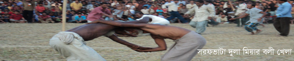 সরফভাটা ঐতিহ্যবাহী বলী খেলা