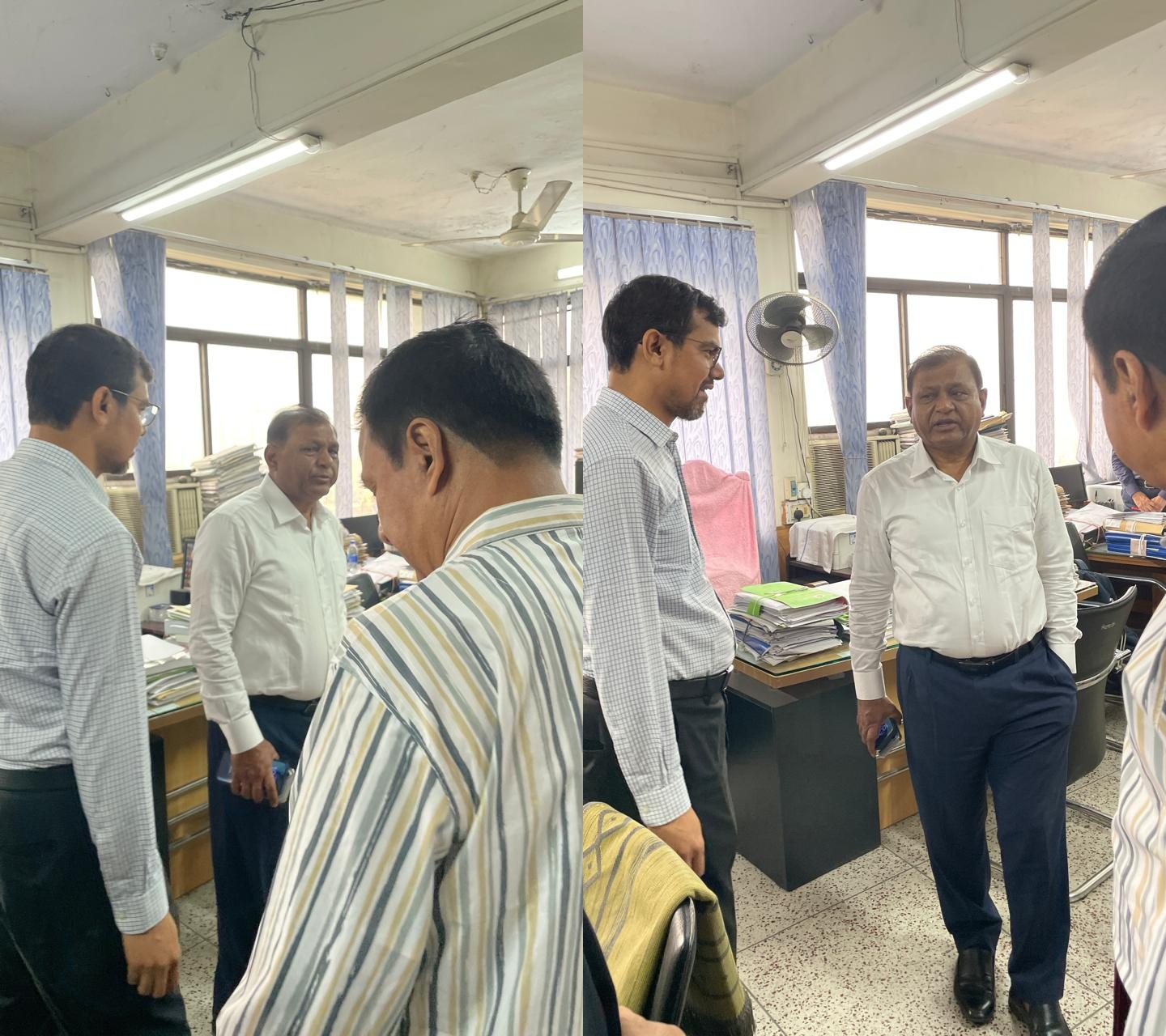 শিক্ষা সচিব আবদুল খালেক শিক্ষা প্রকৌশল অধিদপ্তর আকস্মিক পরিদর্শন করেন (মঙ্গলবার ০৭ এপ্রিল)