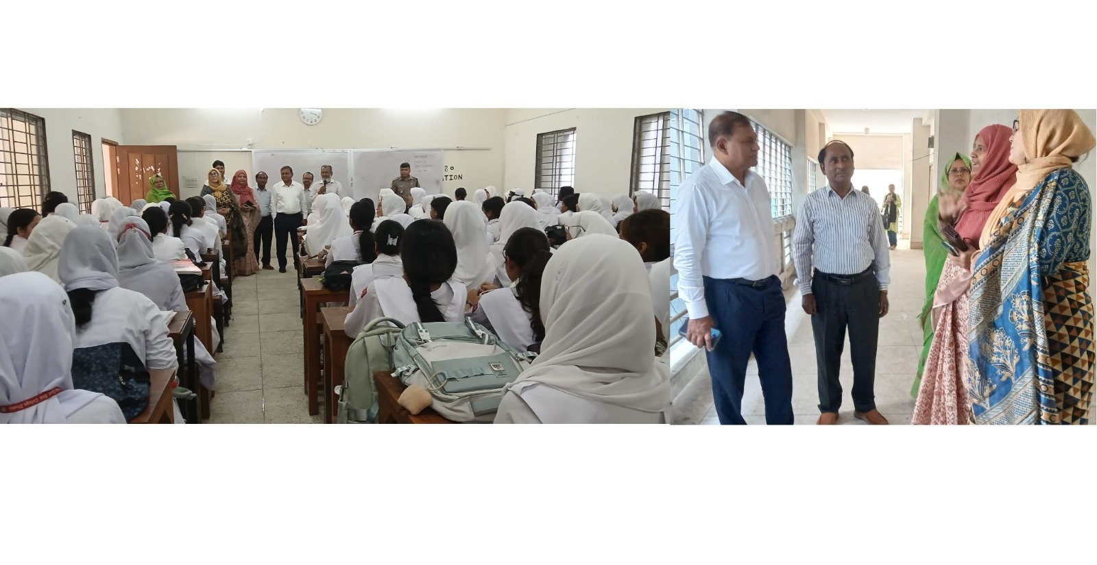 শিক্ষা সচিব আবদুল খালেক বেগম বদরুন্নেসা সরকারি মহিলা কলেজ আকস্মিক পরিদর্শন করেন (মঙ্গলবার ০৭ এপ্রিল)