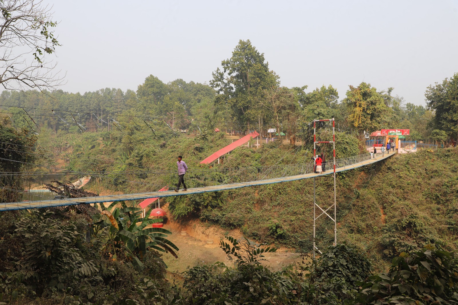 গজনী অবকাশ (ঝুলন্ত) ব্রিজ, ঝিনাইগাতি , শেরপুর