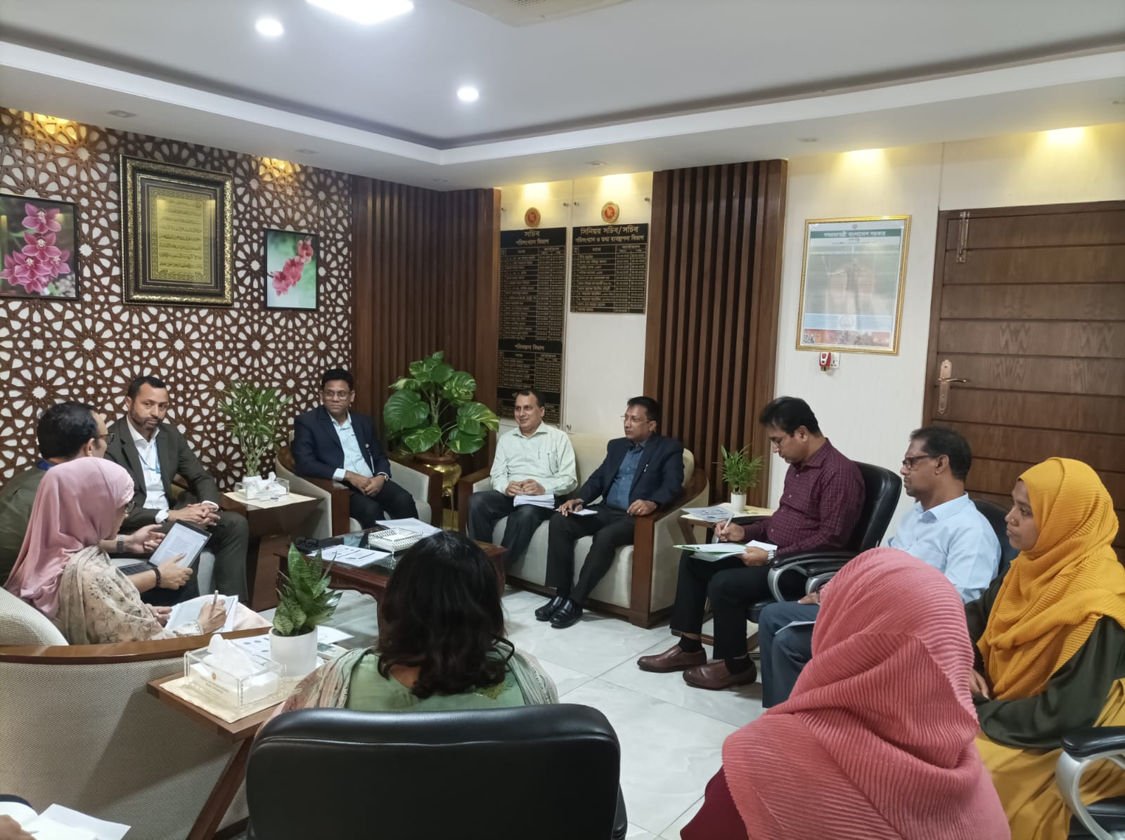 ILO প্রতিনিধি দলের সাথে সাক্ষাৎ