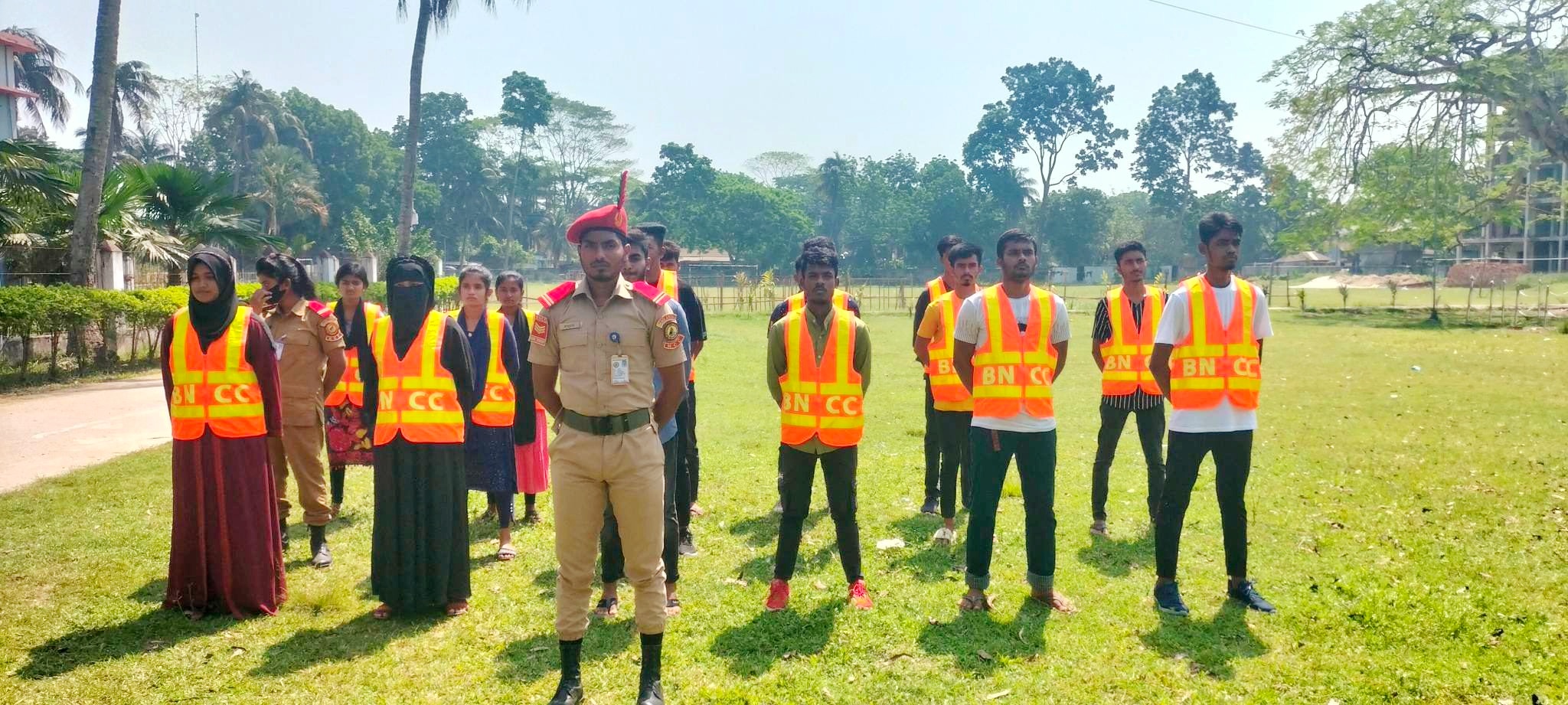 বিএনসিসিসর কার্যক্রমের অংশ