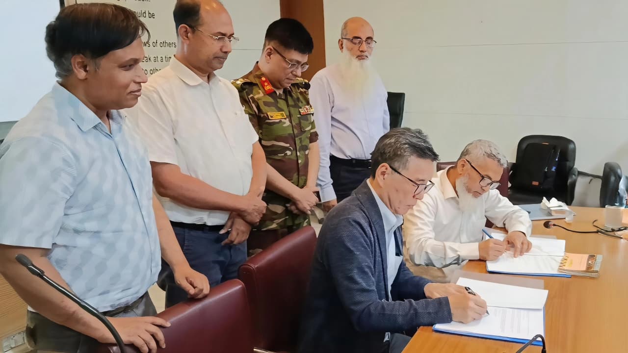 জাপানের কিউশু বিশ্ববিদ্যালয় এবং সিলেট এমএজি ওসমানী মেডিকেল কলেজের মধ্যে সমঝোতা স্মারক স্বাক্ষর