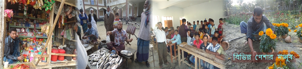 সন্তোষপুর ইউনিয়ন এর বিভিন্ন পেশার মানুষ