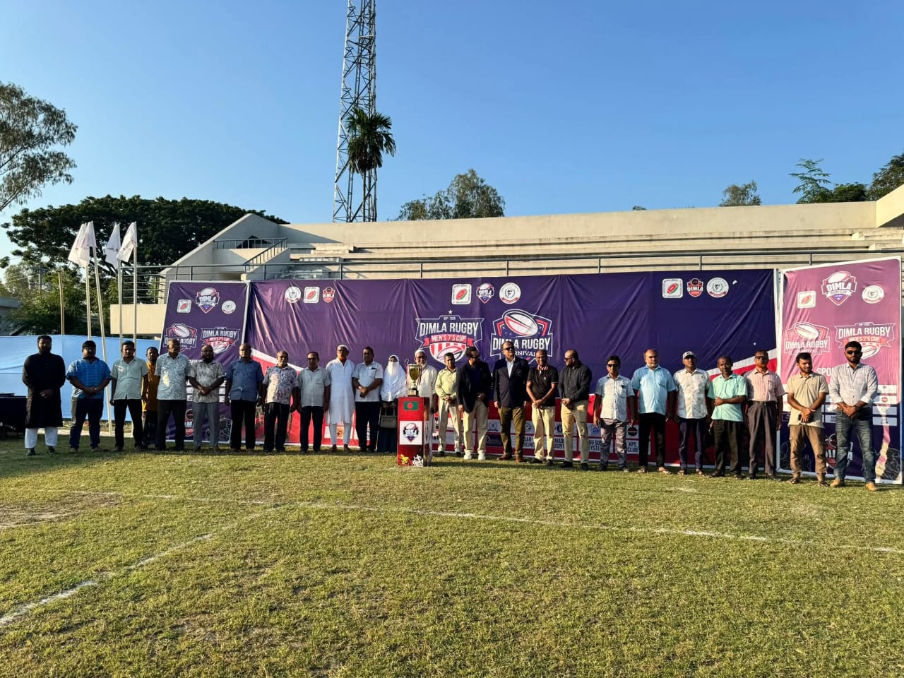 বার্ষিক ক্রীড়া কর্মসূচি ২০২৫-২০২৬ এর আওতায় নীলফামারী জেলার রাগবি প্রতিযোগিতার কিছু স্থির চিত্র