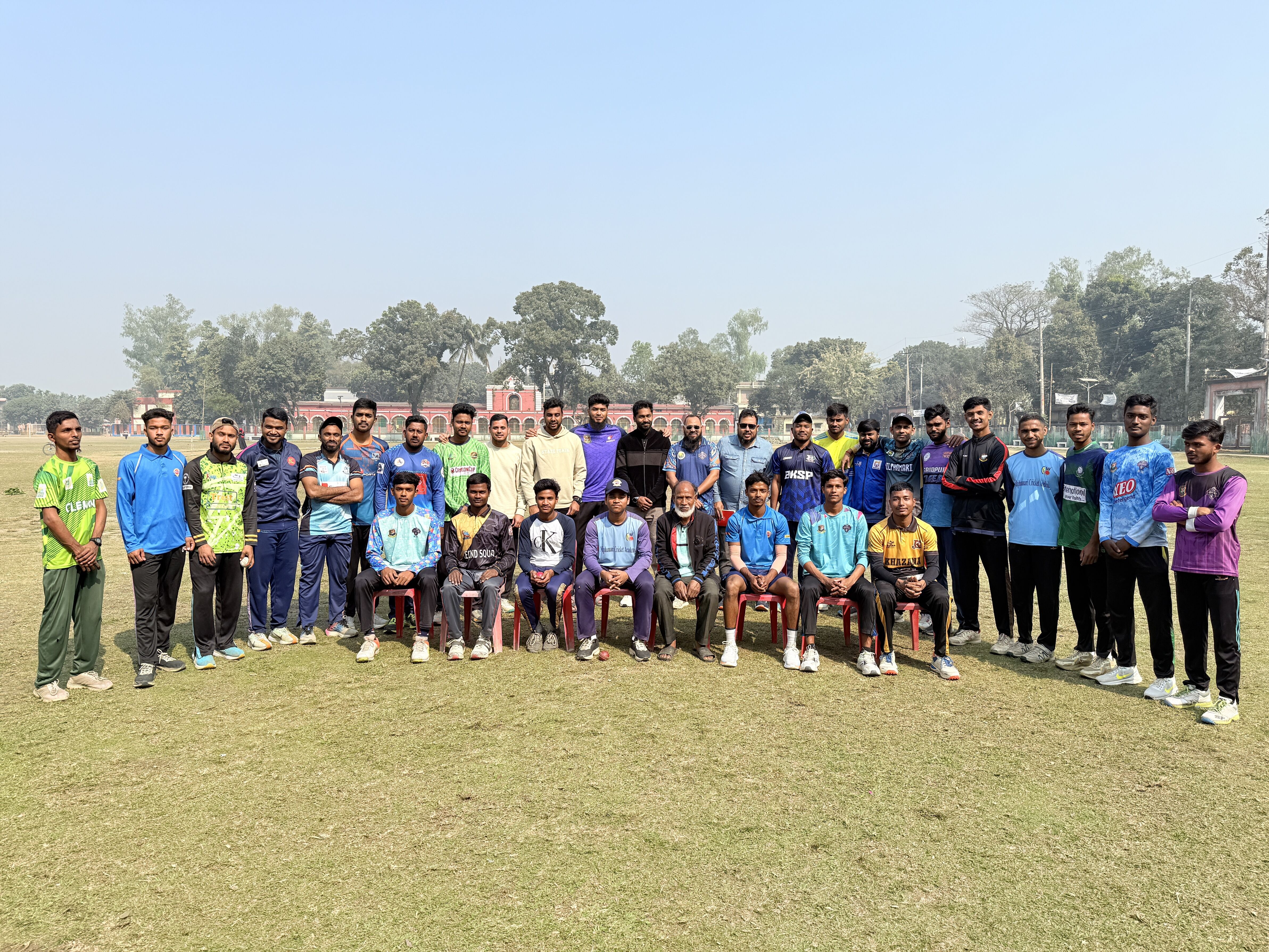 নীলফামারী জেলা ক্রিকেট দলের প্রস্তুতি