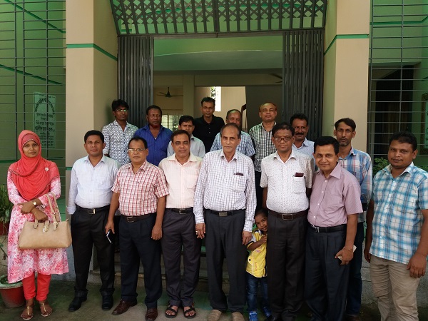 সি এস ও মহোদয়ের আফিস পরিদর্শন