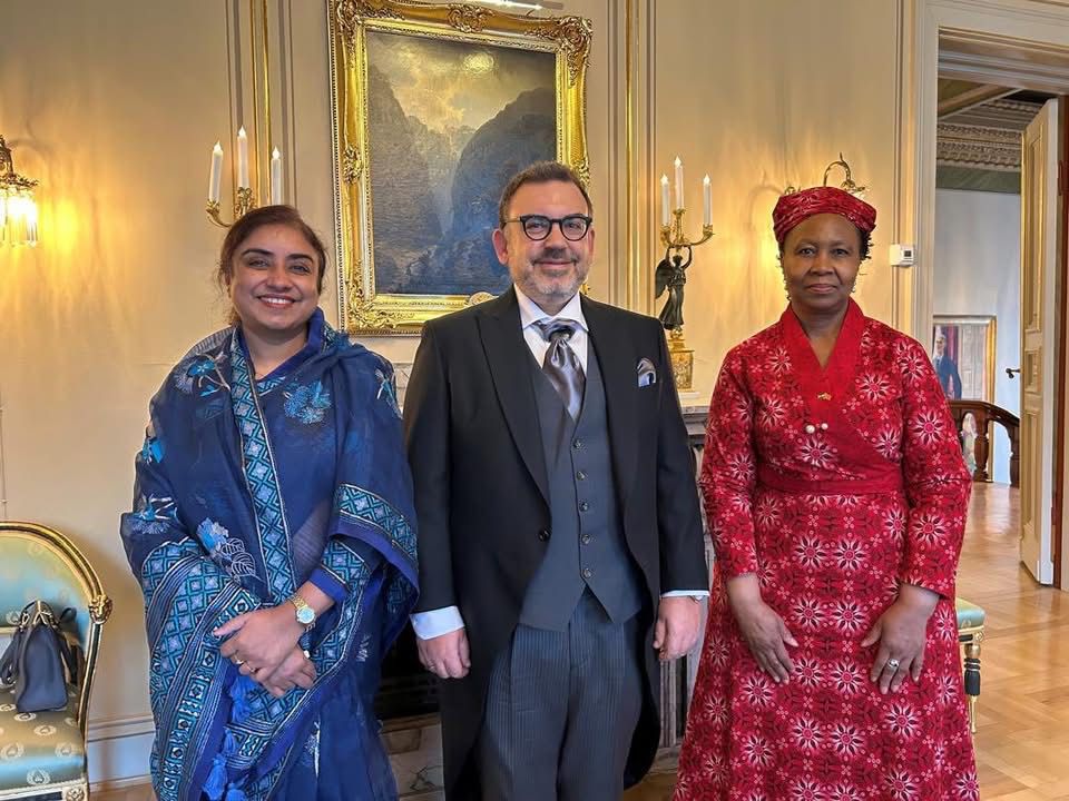 Presentation of Credentials by H.E. Ambassador Ms. Wahida Ahmed to His Majesty Harald V, King of Norway - 22 January 2026