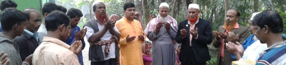 চল্লিশ দিনের কর্মসংস্থান কর্মসুচীর কাজ উদ্ধোধন