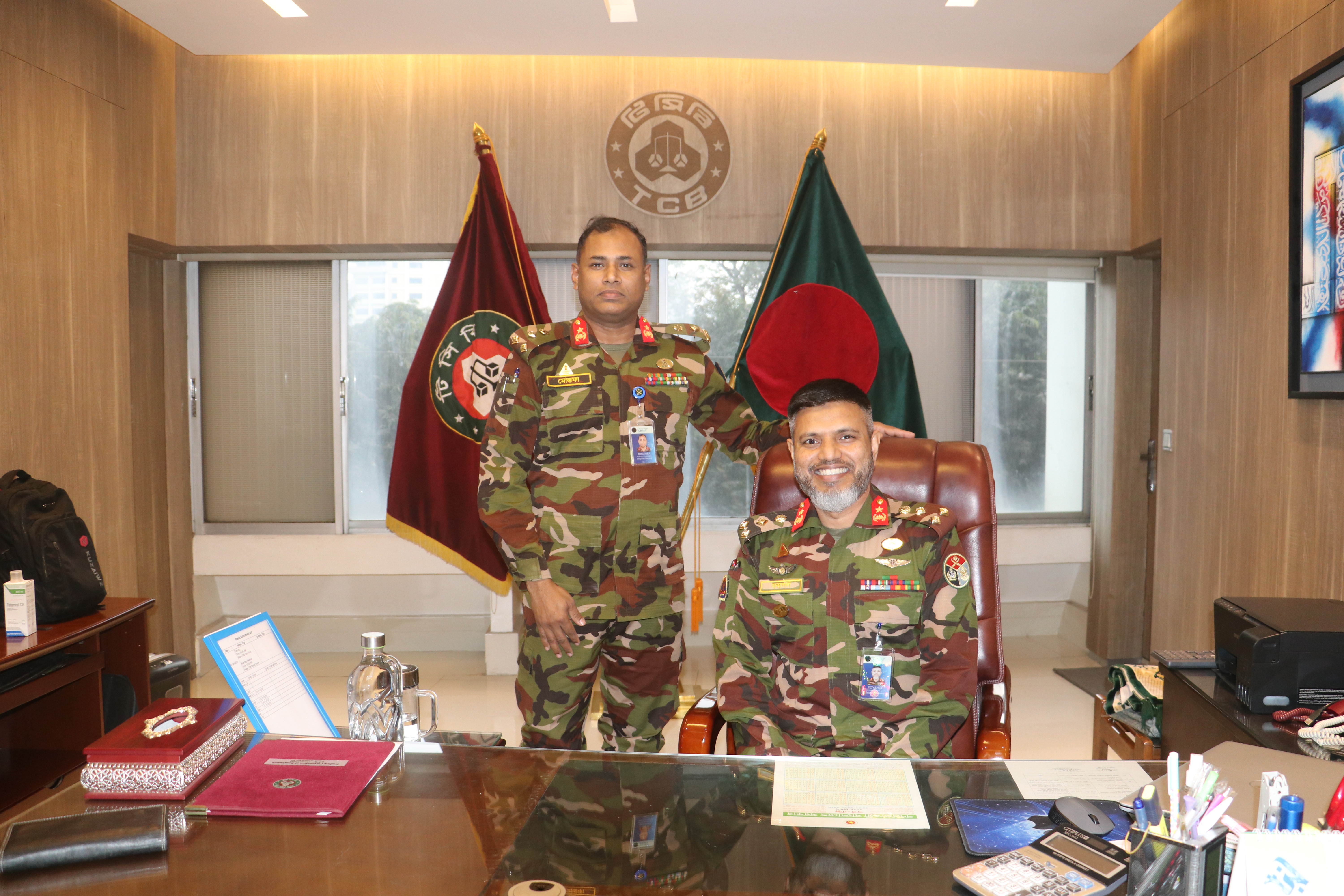 সংস্থার চেয়ারম্যান ব্রিগেডিয়ার জেনারেল মোহাম্মদ ফয়সল আজাদ মহোদয়ের টিসিবি’র দায়িত্বভার গ্রহণ